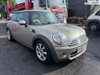 Location: Stapleford - 2007 MINI COOPER D 3 Door Hatchback REG: YX57LYY, Keys: Yes, MOT Expiry date: 30/07/2025, 1560 Diesel, 6 Speed Manual Diesel, Former Keepers: 7