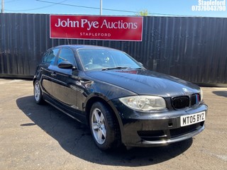 Location: Stapleford - 2005 BMW 120D SPORT 5 Door Hatchback REG: MT05BYZ, Keys: No, MOT Expiry date: 30/06/2025, 1995 Diesel, 6 Speed Manual Diesel, Former Keepers: 6