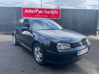 Location: Stapleford - 2003 VOLKSWAGEN GOLF MATCH 5 Door Hatchback REG: GF53KTC, Keys: Yes, MOT Expiry date: 08/05/2024, 1390 Petrol, 5 Speed Manual Petrol, Former Keepers: 5