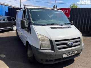Location: Stapleford - 2011 FORD TRANSIT 85 T260M FWD Panel Van REG: YT11MXH, Keys: No, MOT Expiry date: 11/10/2024, 2198 Diesel, 5 Speed Manual Diesel, Former Keepers: 8