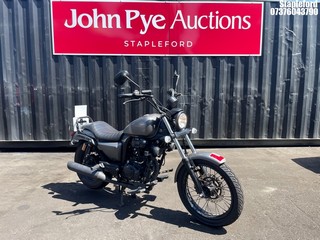 Location: Stapleford - 2021 SINNIS ZS 125-79 HOODLUM Motorcycle REG: MT70FFM, Keys: Yes, MOT Expiry date: 16/05/2025, 125 Petrol, , Former Keepers: 1