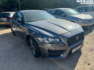 Location: North Woolwich - 2015 JAGUAR XF R-SPORT D AUTO 4 Door Saloon REG: EJ65LOH, Keys: No, MOT Expiry date: 12/11/2025, 1999 Diesel, 8 Speed Auto Diesel, Former Keepers: 7