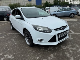 Location: North Woolwich - 2012 FORD  FOCUS ZETEC 105 5 Door Hatchback REG: SG12ZDX, Keys: No, MOT Expiry date: 14/08/2025, 1596 Petrol, 5 Speed Manual Petrol, Former Keepers: 5