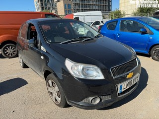 Location: North Woolwich - 2010 CHEVROLET AVEO LS 5 Door Hatchback REG: LM10VYY, Keys: No, MOT Expiry date: 29/05/2025, 1206 Petrol, 5 Speed Manual Petrol, Former Keepers: 2