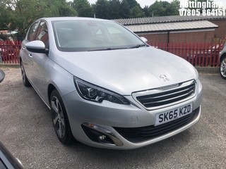 Location: Nottingham - 2015 PEUGEOT 308 ALLURE PURE TECH S/S 5 DOOR HATCHBACK REG: SK65KZD, 1200cc PETROL, 6 SPEED MANUAL PETROL, Former Keepers: 1, Keys: Yes, MOT Expiry date: 04/03/2026
