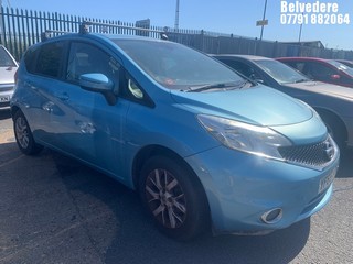 Location: Belvedere - 2015 NISSAN NOTE ACENTA PREMIUM MPV REG: YF65YCD, Keys: No, MOT Expiry date: 13/02/2025, 1198 Petrol, 5 Speed Manual Petrol, Former Keepers: 3