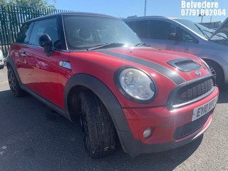 Location: Belvedere - 2010 MINI COOPER S 3 Door Hatchback REG: EY10XPZ, Keys: No, MOT Expiry date: 02/09/2023, 1598 Petrol, 6 Speed Manual Petrol, Former Keepers: 2
