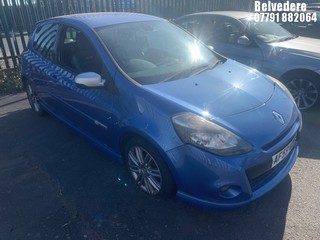 Location: Belvedere - 2009 RENAULT CLIO GT 3 Door Hatchback REG: AF59UZO, Keys: No, MOT Expiry date: 05/12/2024, 1598 Petrol, 6 Speed Manual Petrol, Former Keepers: 11
