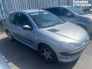 Location: Belvedere - 2004 PEUGEOT 206 S 3 Door Hatchback REG: LC54YYL, Keys: No, MOT Expiry date: 12/07/2025, 1124 Petrol, 5 Speed Manual Petrol, Former Keepers: 6