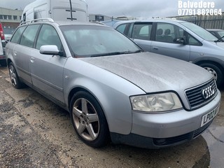 Location: Belvedere - 2002 AUDI A6 2.7T QUATTRO SE Estate REG: LP02ARX, Keys: No, MOT Expiry date: 26/11/2024, 2671 Petrol, 6 Speed Manual Petrol, Former Keepers: 3