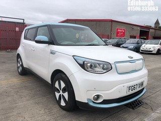 Location: Edinburgh - 2017  KIA  SOUL EV AUTO  5 Door Hatchback REG: FG67XHM, 0cc Electric , 1 Speed Auto Electric 	, Former Keepers: 2, Keys: Yes, MOT Expiry date: 15/12/2023