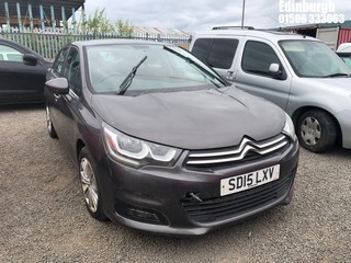 Location: Edinburgh - 2015 CITROEN C4 FEEL BLUEHDI 5 Door Hatchback REG: SD15LXV, Keys: No, MOT Expiry date: 30/03/2024, 1560 Diesel, 6 Speed Manual Diesel, Former Keepers: 3