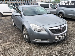 Location: Edinburgh - 2012 VAUXHALL INSIGNIA SRI NAV 5 Door Hatchback REG: SG12PLO, Keys: No, MOT Expiry date: 28/02/2025, 1796 Petrol, 6 Speed Manual Petrol, Former Keepers: 8