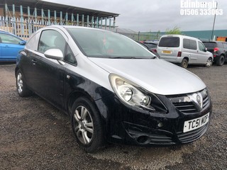 Location: Edinburgh - 2008 VAUXHALL CORSA SPORTIVE CDTI Car Derived Van REG: TC51MOP, Keys: No, MOT Expiry date: 07/07/2025, 1248 Diesel, 6 Speed Manual Diesel, Former Keepers: 12