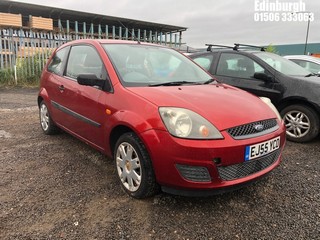 Location: Edinburgh - 2005 FORD FIESTA STYLE 3 Door Hatchback REG: EJ55YCO, Keys: No, MOT Expiry date: 21/04/2025, 1242 Petrol, 5 Speed Manual Petrol, Former Keepers: 4