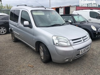 Location: Edinburgh - 2003 CITROEN BERLINGO M-SPACE DESIRE D Estate REG: SJ53WYU, Keys: Yes, MOT Expiry date: 15/10/2025, 1868 Diesel, 5 Speed Manual Diesel, Former Keepers: 5
