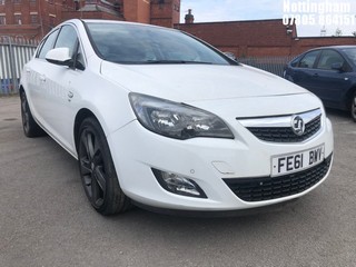 Location: Nottingham - 2011 VAUXHALL ASTRA SRI CDTI AUTO 5 Door Hatchback REG: FE61BWV, Keys: No, MOT Expiry date: 21/12/2024, 1956 Diesel, 6 Speed Auto Diesel, Former Keepers: 6