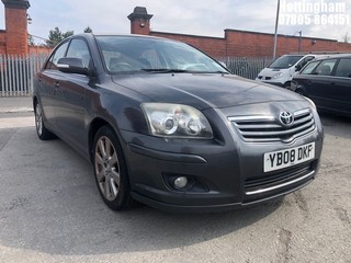 Location: Nottingham - 2008 TOYOTA AVENSIS TR D-4D 5 Door Hatchback REG: YB08DKF, Keys: No, MOT Expiry date: 21/07/2025, 1998 Diesel, 6 Speed Manual Diesel, Former Keepers: 9