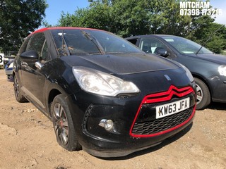 Location: Mitcham - 2014 CITROEN DS3 DSTYLE RED 3 Door Hatchback REG: KW63JFA, Keys: No, MOT Expiry date: 12/04/2025, 1598 Petrol, 5 Speed Manual Petrol, Former Keepers: 7