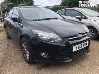 Location: Mitcham - 2013 FORD FOCUS TITANIUM TURBO 5 Door Hatchback REG: YY13MSX, Keys: No, MOT Expiry date: 17/05/2025, 998 Petrol, 6 Speed Manual Petrol, Former Keepers: 7