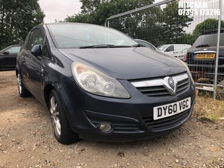 Location: Mitcham - 2010 VAUXHALL CORSA SXI 3 Door Hatchback REG: DY60VGC, Keys: No, MOT Expiry date: 18/08/2025, 1229 Petrol, 5 Speed Manual Petrol, Former Keepers: 6