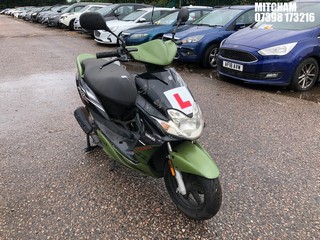 Location: Mitcham - 2014 YAMAHA CS 50 JOG RR Moped REG: KM14FBK, Keys: No, MOT Expiry date: 05/06/2023, 49 Petrol, Automatic, Former Keepers: 3