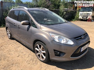 Location: Peterborough - 2013 FORD GRAND C-MAX TITANIUM TDCI MPV REG: LO13LJX, Keys: No, MOT Expiry date: 27/12/2024, 1997 Diesel, 6 Speed Manual Diesel, Former Keepers: 3