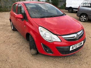 Location: Peterborough - 2012 VAUXHALL CORSA ACTIVE AC 5 Door Hatchback REG: AF12XBM, Keys: Yes, MOT Expiry date: 25/02/2025, 1398 Petrol, 5 Speed Manual Petrol, Former Keepers: 4