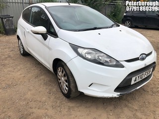 Location: Peterborough - 2010 FORD FIESTA EDGE 3 Door Hatchback REG: AY10FSV, Keys: No, MOT Expiry date: 24/11/2024, 1242 Petrol, 5 Speed Manual Petrol, Former Keepers: 8