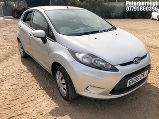 Location: Peterborough - 2009 FORD FIESTA STYLE 68 TDCI 5 Door Hatchback REG: GV09DYJ, Keys: No, MOT Expiry date: 15/08/2024, 1399 Diesel, 5 Speed Manual Diesel, Former Keepers: 5