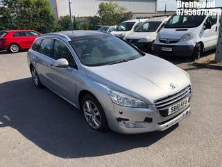 Location: Brentwood - 2012 PEUGEOT 508 ACTIVE SW E-HDI S-A Estate REG: SB61KFA, Keys: No, MOT Expiry date: 24/09/2025, 1560 Diesel, 6 Speed Semi Auto Diesel, Former Keepers: 2