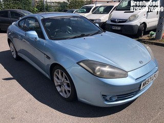 Location: Brentwood - 2007 HYUNDAI COUPE SIII Coupe REG: MK57LPJ, Keys: No, MOT Expiry date: 14/11/2025, 1975 Petrol, 4 Speed Manual Petrol, Former Keepers: 4