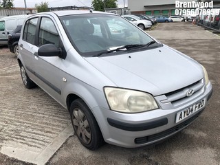 Location: Brentwood - 2004 HYUNDAI GETZ GSI AUTO 5 Door Hatchback REG: AY04FRD, Keys: No, MOT Expiry date: 19.03.2025, 1341 Petrol, 4 Speed Auto Petrol, Former Keepers: 9