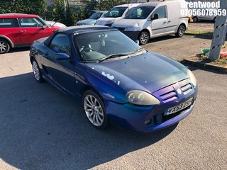 Location: Brentwood - 2003 MG TF 160 Sports REG: VX53ZSF, Keys: No, MOT Expiry date: 03/03/2023, 1796 Petrol, 5 Speed Manual Petrol, Former Keepers: 2