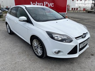 Location: South Wales - 2014 FORD  FOCUS ZETEC NAVIGATOR TUR 5 DOOR HATCHBACK REG: CA14ATN, 998cc PETROL, 6 SPEED MANUAL PETROL, Former Keepers: 2, Keys: Yes, MOT Expiry date: 11/06/2025