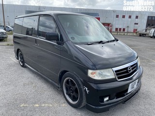 Location: South Wales - 2000 MAZDA BONGO MPV REG: X128YWL, 2490cc DIESEL, AUTOMATIC, Former Keepers: 1, Keys: Yes, MOT Expiry date: 03/10/2025