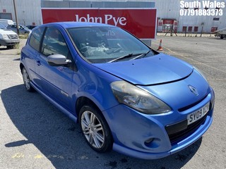 Location: South Wales - 2009 RENAULT CLIO GT 3 Door Hatchback REG: SY09XZV, Keys: No, MOT Expiry date: 04/08/2024, 1598 Petrol, 6 Speed Manual Petrol, Former Keepers: 7