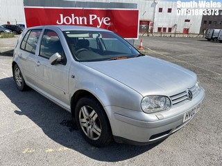 Location: South Wales - 2002 VOLKSWAGEN GOLF Saloon REG: HV02YFM, Keys: No, MOT Expiry date: 04/12/2024, 1896 Diesel, 6 SPEED MANUAL DIESEL, Former Keepers: 4