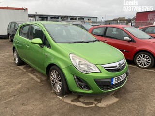 Location: Leeds - 2012 VAUXHALL CORSA SE 5 Door Hatchback REG: SD12ARZ, Keys: No, MOT Expiry date: 29-12-2024, 1229 Petrol, 5 Speed Manual Petrol, Former Keepers: 7
