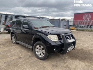 Location: Leeds - 2006 NISSAN PATHFINDER AVENTURA DCI Estate REG: NG56LFT, Keys: No, MOT Expiry date: 14-12-2024, 2488 Diesel, 6 Speed Manual Diesel, Former Keepers: 4