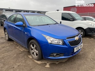 Location: Leeds - 2011 CHEVROLET CRUZE LS AUTO 4 Door Saloon REG: FE61YDH, Keys: No, MOT Expiry date: 19-05-2025, 1598 Petrol, 6 Speed Auto Petrol, Former Keepers: 5