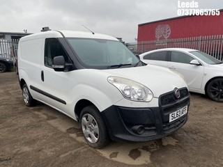 Location: Leeds - 2013 FIAT DOBLO 16V MULTIJET SWB Panel Van REG: SL63AFF, Keys: No, MOT Expiry date: 18-11-2025, 1248 Diesel, 5 Speed Manual Diesel, Former Keepers: 2
