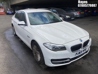 Location: HAYES / HEATHROW - 2013 BMW 520D SE AUTO 	 4 DOOR SALOON REG: PJ63YFG, 1995cc DIESEL, 8 SPEED AUTO DIESEL, Former Keepers: 4, Keys: No, MOT: Expiry date10/07/2025
