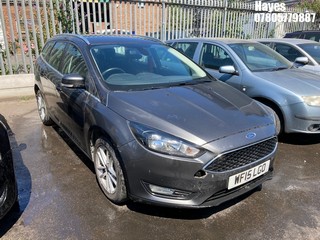 Location:  Hayes - 2015 FORD FOCUS ZETEC Estate REG: WF15LGO, Keys: No, MOT Expiry date: 15/04/2025, 999 Petrol, 6 Speed Manual Petrol, Former Keepers: 2