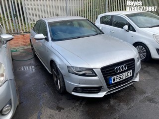 Location:  Hayes - 2012 AUDI A4 S LINE BLACK EDITION T 4 Door Saloon REG: WF62LCY, Keys: No, MOT Expiry date: 17/01/2025, 1968 Diesel, 6 Speed Manual Diesel, Former Keepers: 4