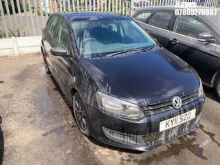 Location:  Hayes - 2011 VOLKSWAGEN POLO S 60 5 Door Hatchback REG: KY11SZO, Keys: No, MOT Expiry date: 30/01/2024, 1198 Petrol, 5 Speed Manual Petrol, Former Keepers: 4