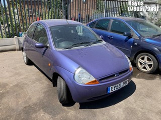 Location:  Hayes - 2006 FORD KA COLLECTION 3 Door Hatchback REG: EY56JHX, Keys: No, MOT Expiry date: 16/08/2024, 1297 Petrol, 5 Speed Manual Petrol, Former Keepers: 7