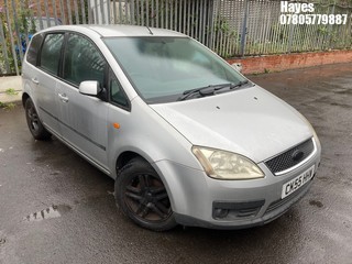 Location:  Hayes - 2005 FORD FOCUS C-MAX ZETEC MPV REG: CK55HHW, Keys: No, MOT Expiry date: 21/03/2025, 1596 Petrol, 5 Speed Manual Petrol, Former Keepers: 8