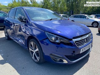 Location: Manchester - 2017 PEUGEOT 308 GT LINE HDI BLUE S/S 5 Door Hatchback REG: KY17FBZ, 1560 Diesel, 6 Speed Manual Diesel, Former Keepers: 4, Keys: No, MOT Expiry date: 04/04/2024