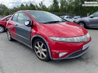 Location: Manchester - 2008 HONDA CIVIC EX I-VTEC 5 DOOR HATCHBACK REG: DV08XUP, 1799cc PETROL, 6 SPEED MANUAL PETROL, Former Keepers: 6, Keys: No, MOT Expiry date: 09/08/2024